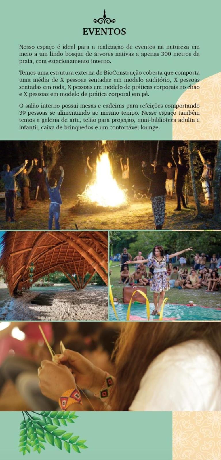 Namaste Pousada E Camping Cananéia Eksteriør bilde