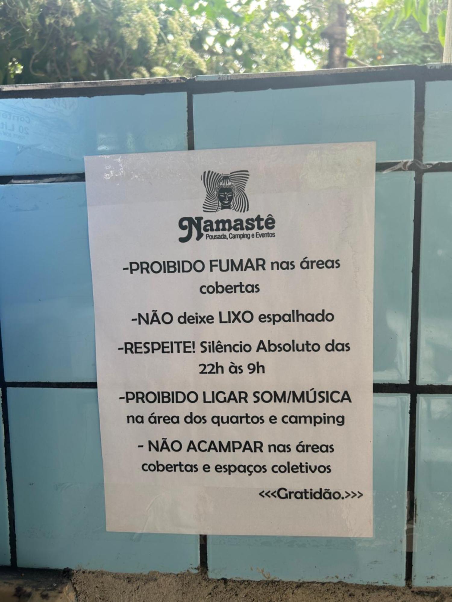 Namaste Pousada E Camping Cananéia Eksteriør bilde